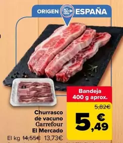 carrefour - Churrasco De Vacuno