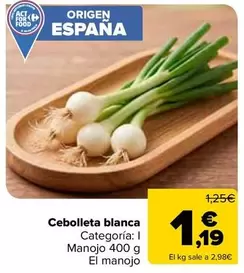 origen - Cebolleta Blanca