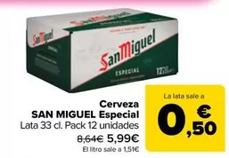 San Miguel - Cerveza Especial