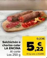 Encinas de Hurtada - Salchichon O Chorizo Cular