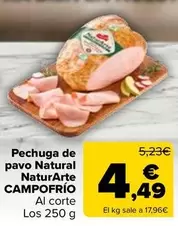 Campofrío - Pechuga De Pavo Natural Naturarte