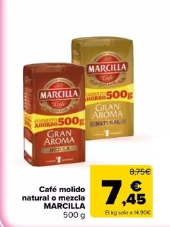 Marcilla - Cafe Molido Natural O Mezcla