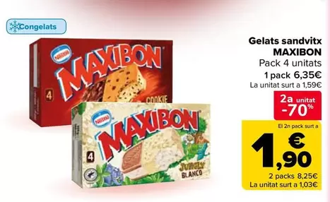 Maxibon - Gelats sandvitx