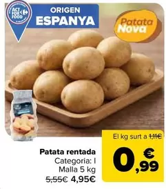 origen - Patata Rentada