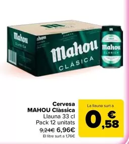 Mahou - Cervesa Classica