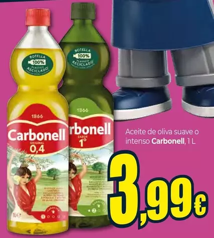 Carbonell - Aceite De Oliva Suave O Intenso