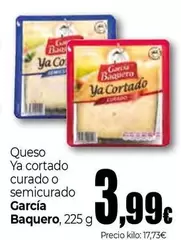 García Baquero - Queso Ya Cortado Curado O Semicurado