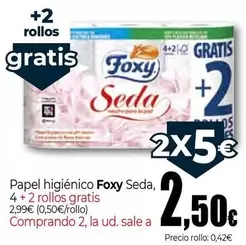 Foxy - Papel Higiénico Seda