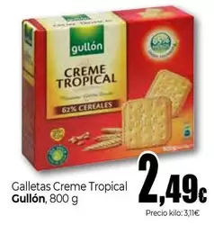 Gullón - Galletas Creme Tropical