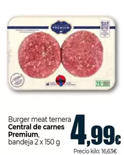 Central De Carnes Premium - Burger Meat Ternera