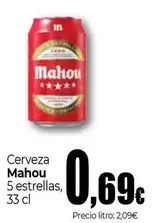 Mahou - Cerveza 5 Estrellas