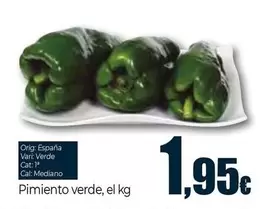 Pimiento Verde