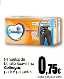 Colhogar - Panuelos De Bolsillo Suavisimo
