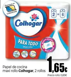 Colhogar - Papel De Cocina Maxi Rollo