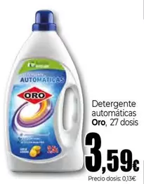 Oro - Detergente Automaticas