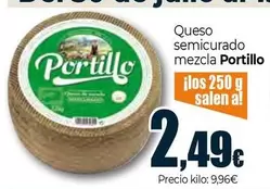 Portillo - Queso Semicurado Mezcla