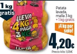 Patata Lavada