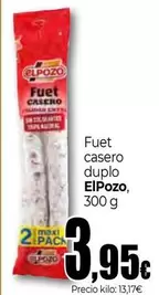 Elpozo - Fuet Casero Duplo