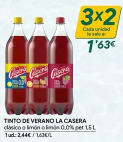 La Casera - Tinto De Verano Clásico O Limón O Limón 0,0%