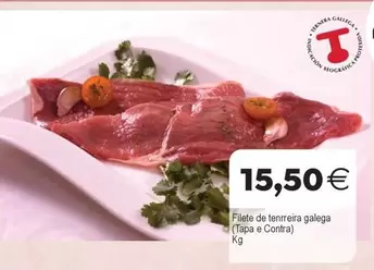 Filete De Tenrreira Galega (Tapa E Contra) 