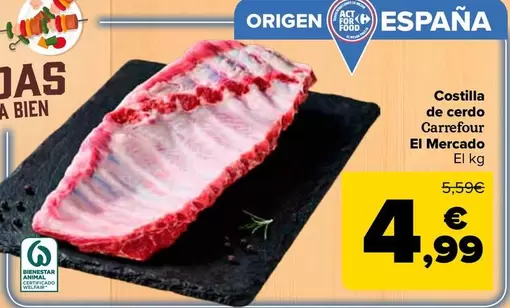origen - Costilla De Cerdo El Mercado