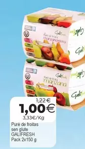 Galifresh - Puré De Froitas Sen Glute