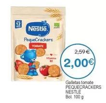 Nestlé - Pequecrackers Galletas Tomate