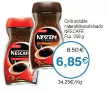 Nescafé - Café Soluble Natural/Descafeinado
