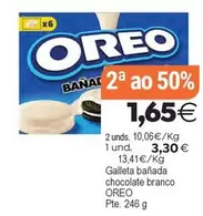 Oreo - Galleta Banada Chocolate Branco