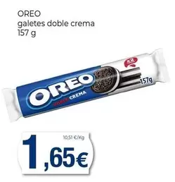 Oreo - Galetes Doble Crema