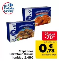 Carrefour bio - Chipirones Classic
