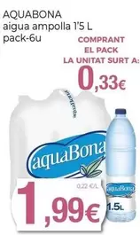 Aquabona - Aigua