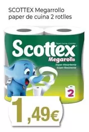 Scottex - Megarrollo Paper De Cuina