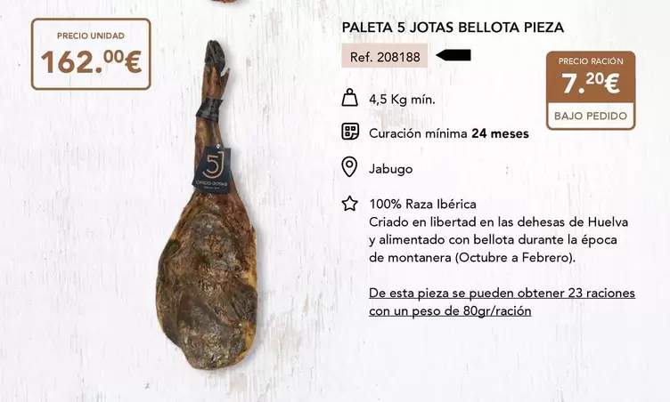 Cinco Jotas - Paleta Bellota