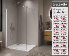 Benotti - Mamparas Cristal Fijo BT2801