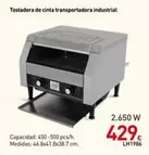 Tostadora De Cinta Transportadora Industrial