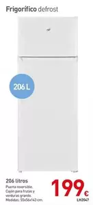 Frigorífico Defrost LH2047