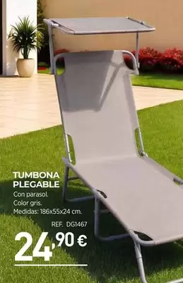 Tumbona Plegable