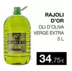 OLI - Oli D'oliva Verge Extra