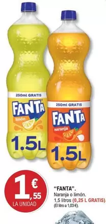 fanta - Naranja O Limon