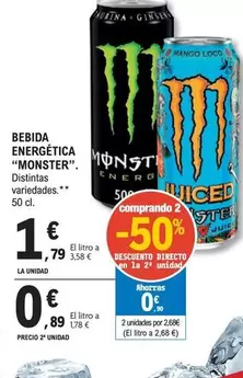 Monster - Bebida Energética