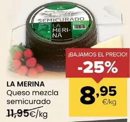 La Merina - Queso Mezcla Semicurado
