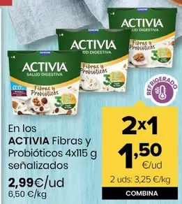 Danone - Activia Fibras Y Probioticos