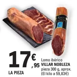 Nobleza - Lomo Ibérico
