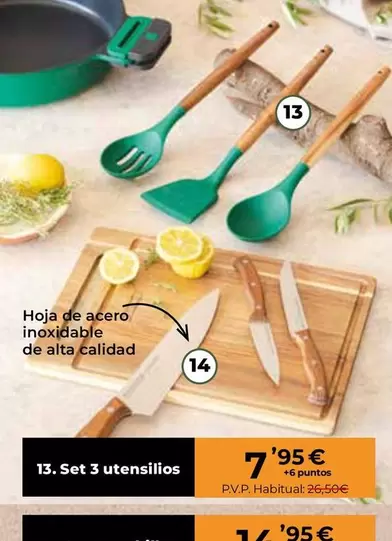 Set 3 Utensilios