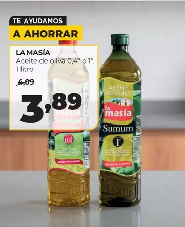 La Masía - Aceite De Oliva