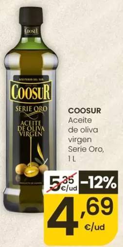 Coosur - Aceite De Oliva Virgen Serie Oro