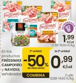 Finissimas/Campofrío/Navidul - En Los Productos Senalizados