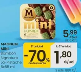 Magnum Mini - Bombon Signature La-Pistache