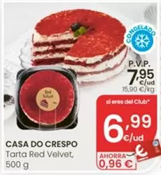 Casa Do Crespo - Tarta Red Velvet